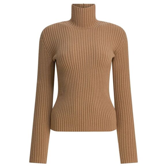 MAX MARA Sweaters - Max Mara Women Wool And Cashmere Turtleneck Sweater